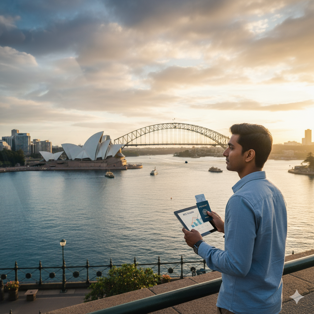 The iconic Sydney Opera House, a symbol of the educational and cultural opportunities awaiting students in Australia.